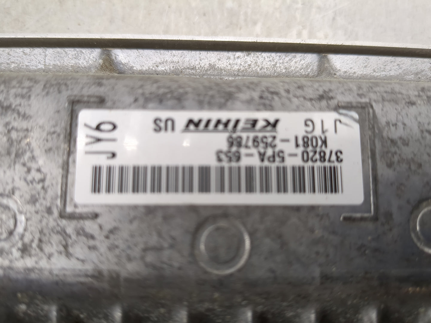 2019 Honda Cr-V PCM Engine Control Computer ECU ECM PCU OEM P/N:37820-5PA-653 K081-259786 Fits OEM Used Auto Parts - Oemused