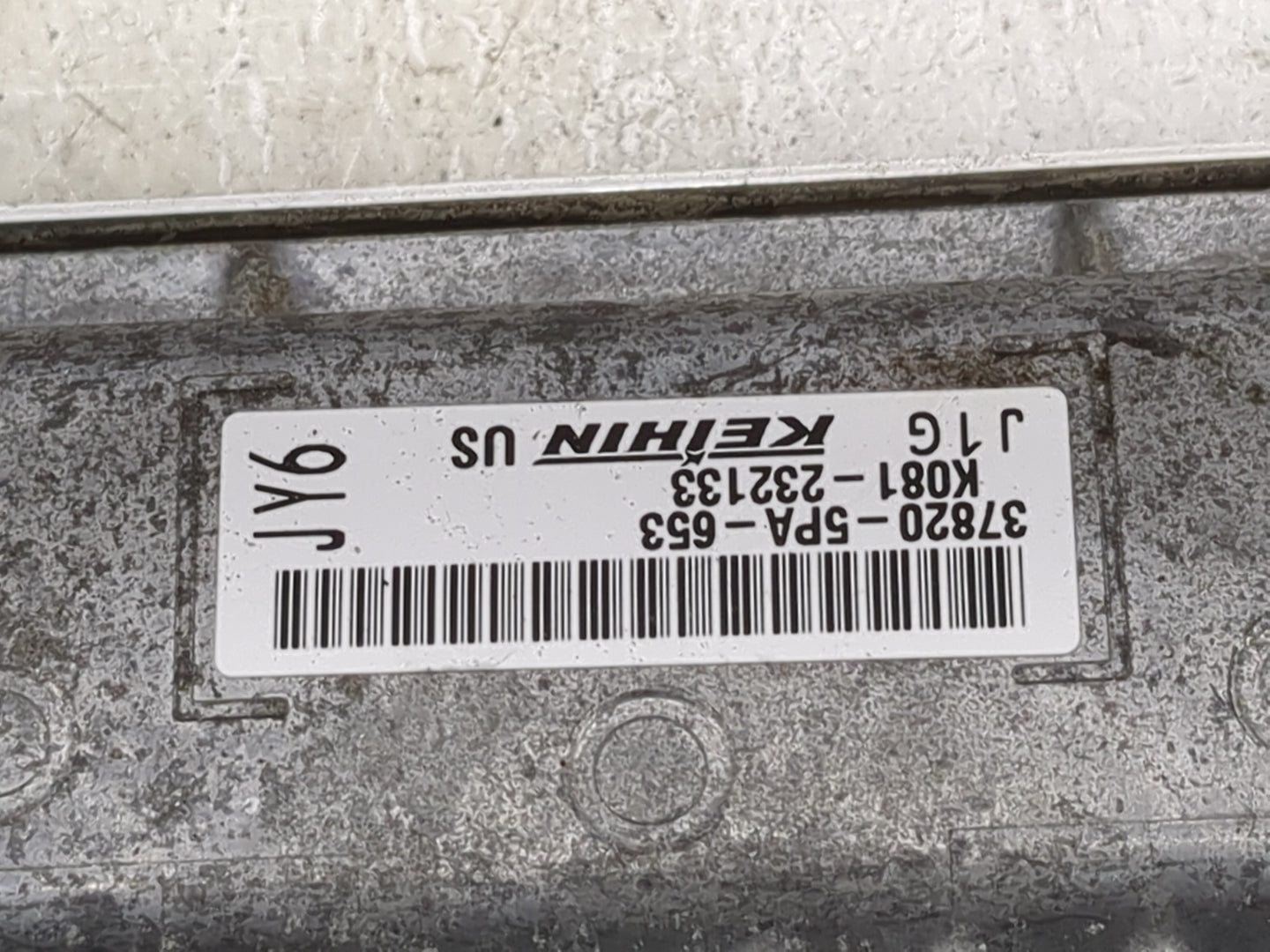 2019 Honda Cr-V PCM Engine Control Computer ECU ECM PCU OEM P/N:37820-5PA-653 K081-232133 Fits OEM Used Auto Parts - Oemused