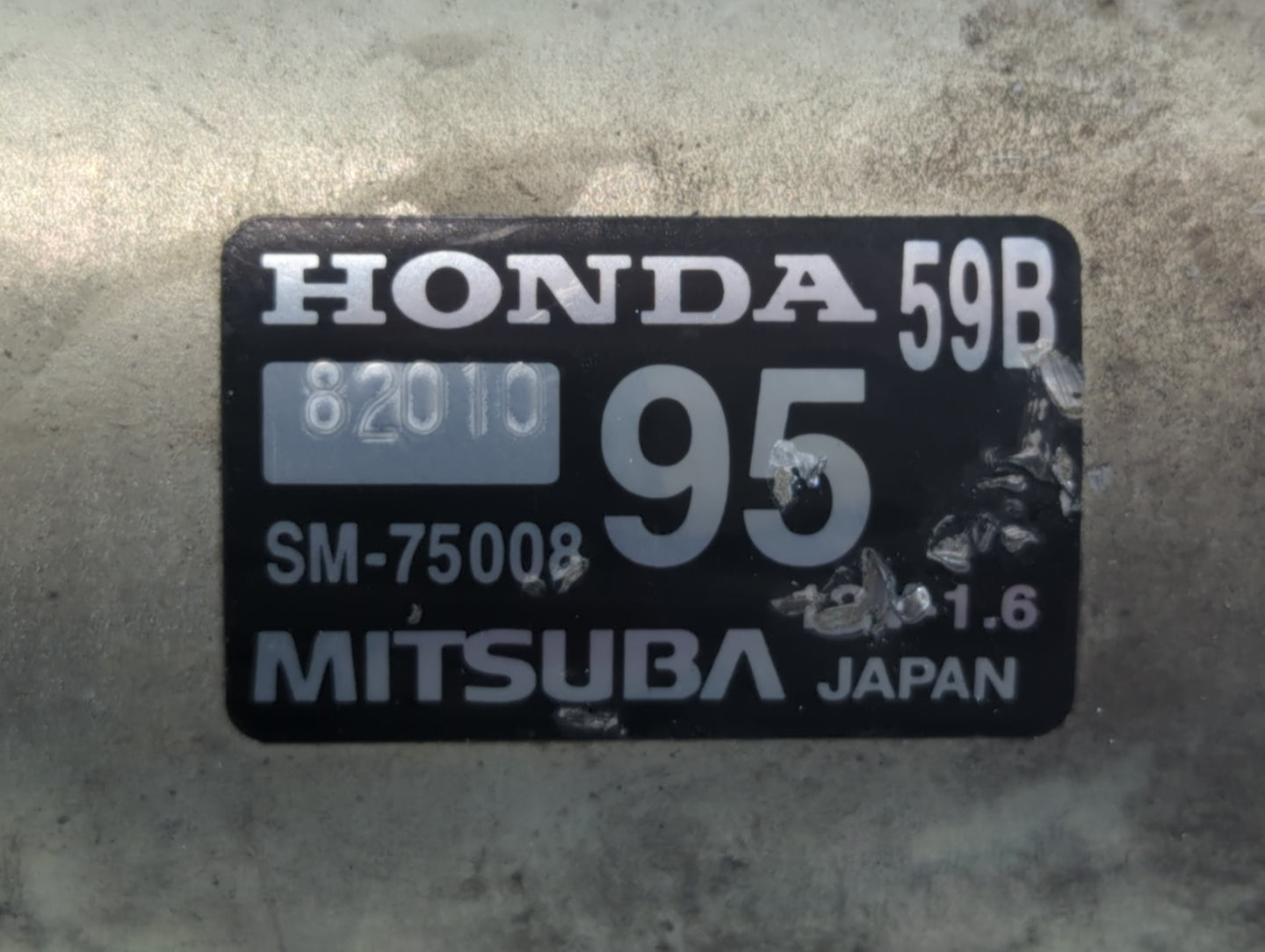2020 Honda Cr-V Car Starter Motor Solenoid OEM P/N:SM-75008 Fits Fits 2016 2017 OEM Used Auto Parts - Oemusedautoparts1.com