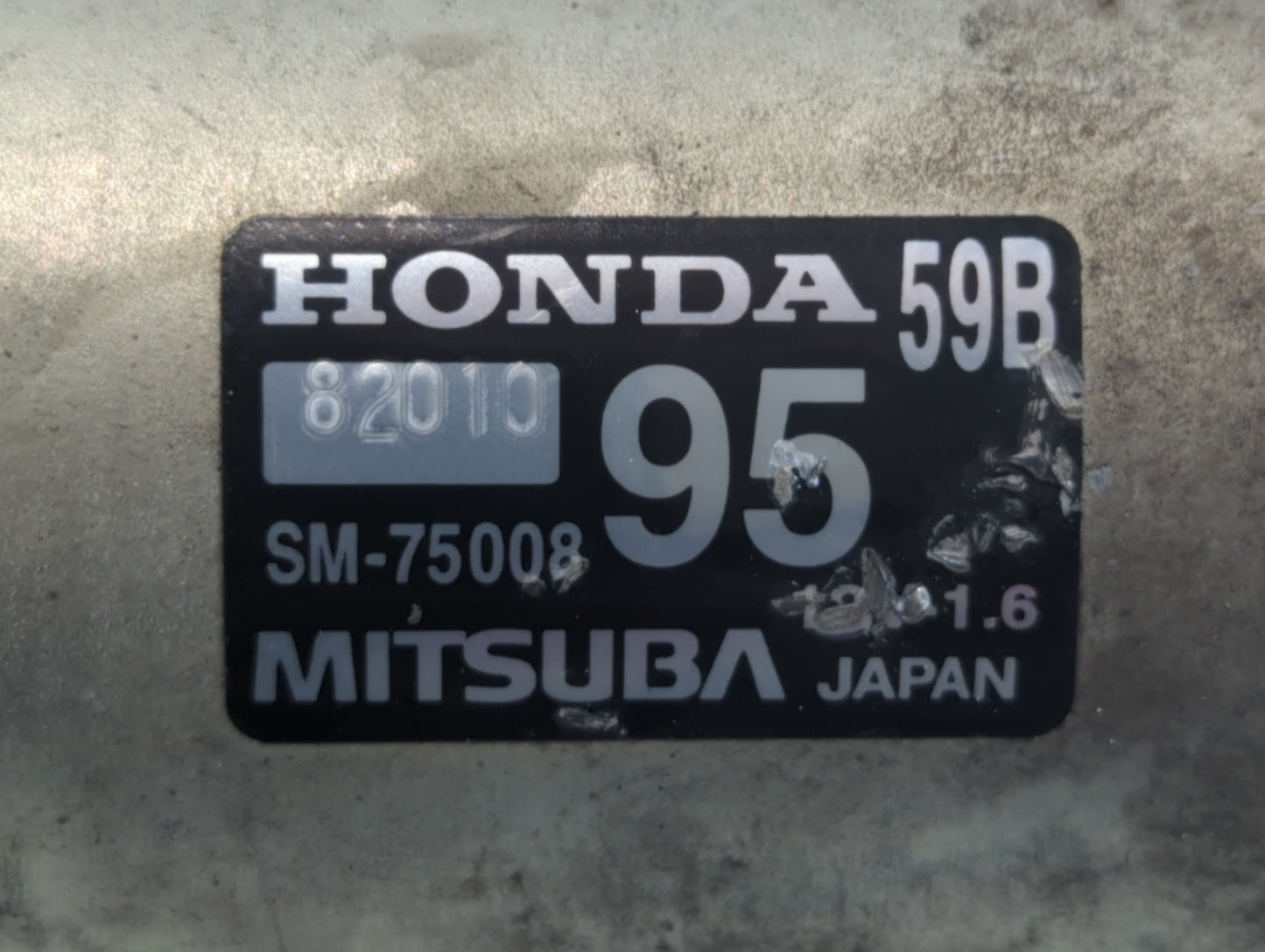 2020 Honda Cr-V Car Starter Motor Solenoid OEM P/N:SM-75008 Fits Fits 2016 2017 OEM Used Auto Parts - Oemusedautoparts1.com