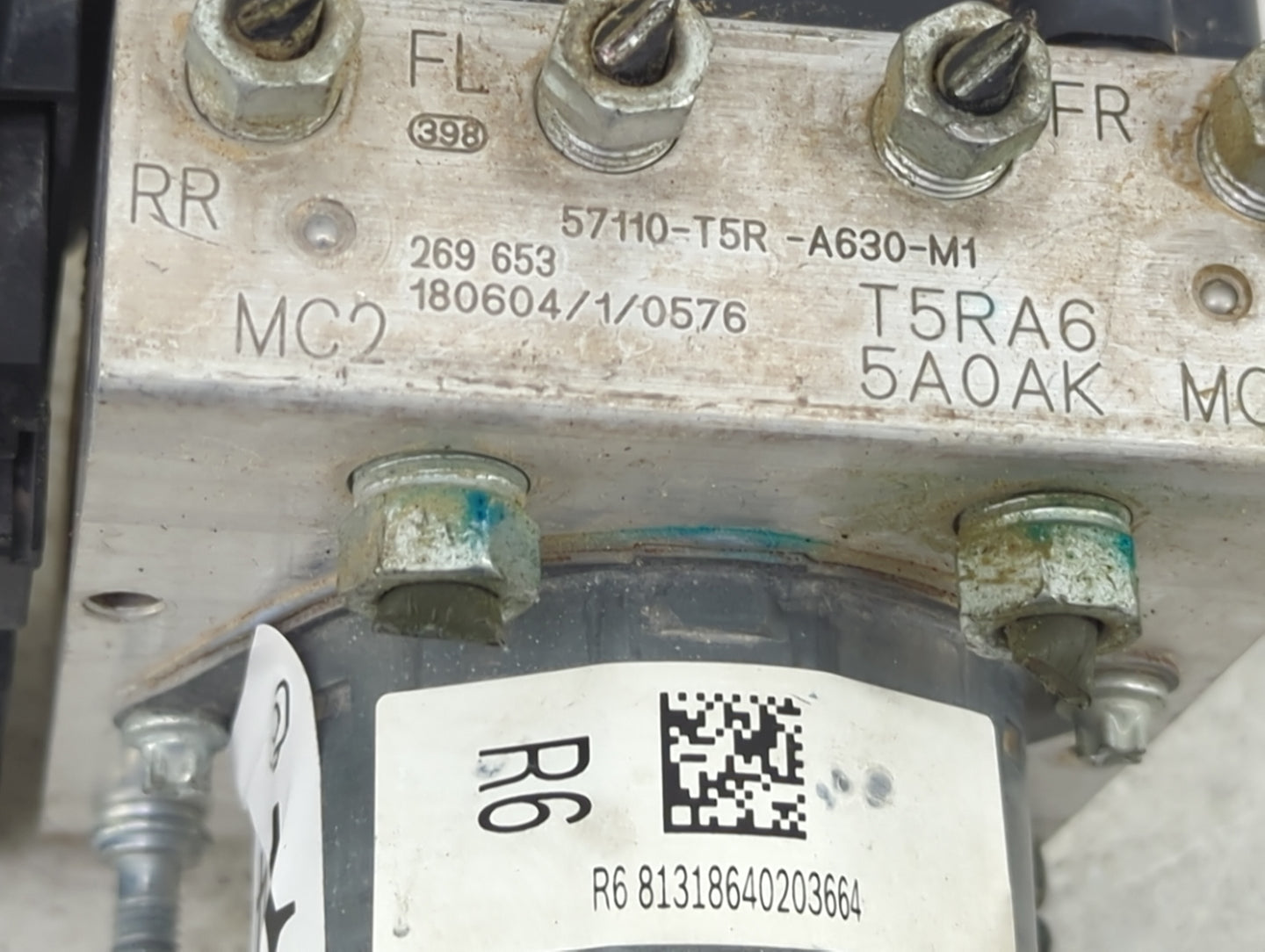 2015-2020 Honda Fit ABS Pump Control Module Replacement P/N:57110-T5R-A630-M1 269653 Fits Fits 2015 2016 2017 2018 2019 2020
