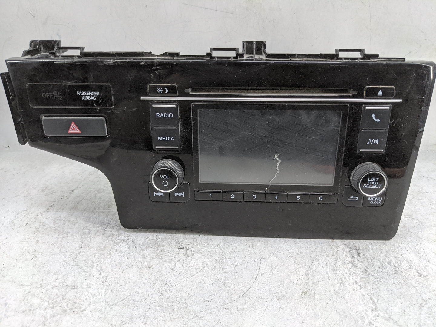 2015-2019 Honda Fit Radio AM FM Cd Player Receiver Replacement P/N:39100-T5A-A011-M1 CV-CH38N0JX Fits OEM Used Auto Parts - 