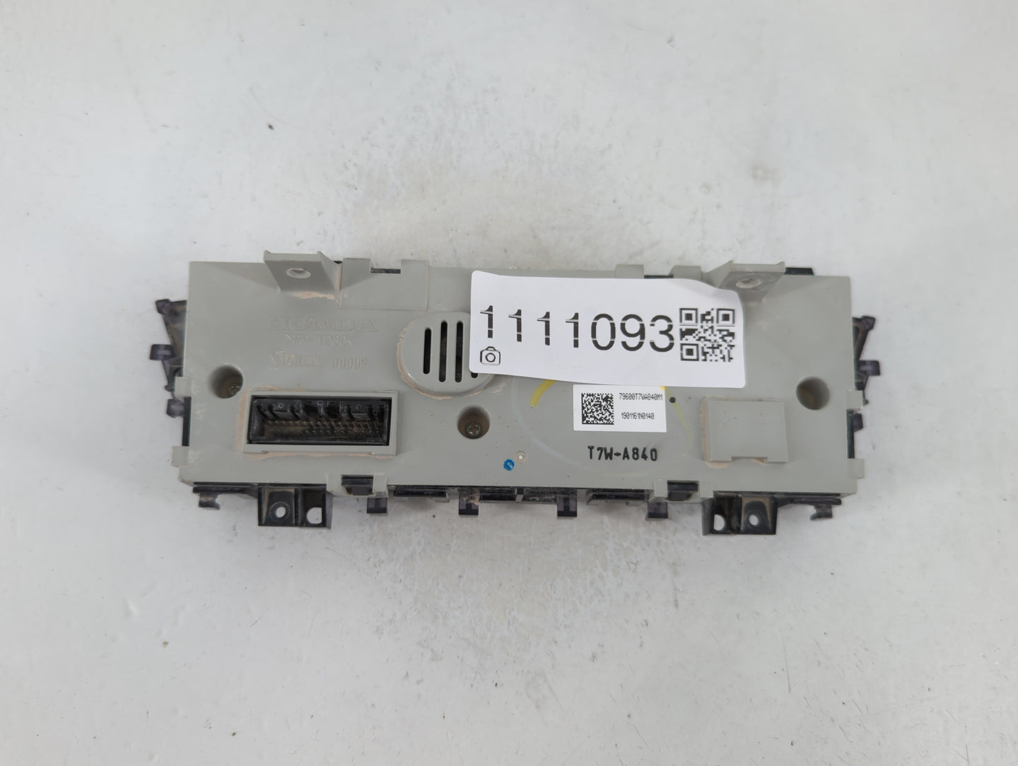 2016-2022 Honda Hr-V Climate Control Module Temperature AC/Heater Replacement P/N:79600T7WA840M1 Fits OEM Used Auto Parts - 