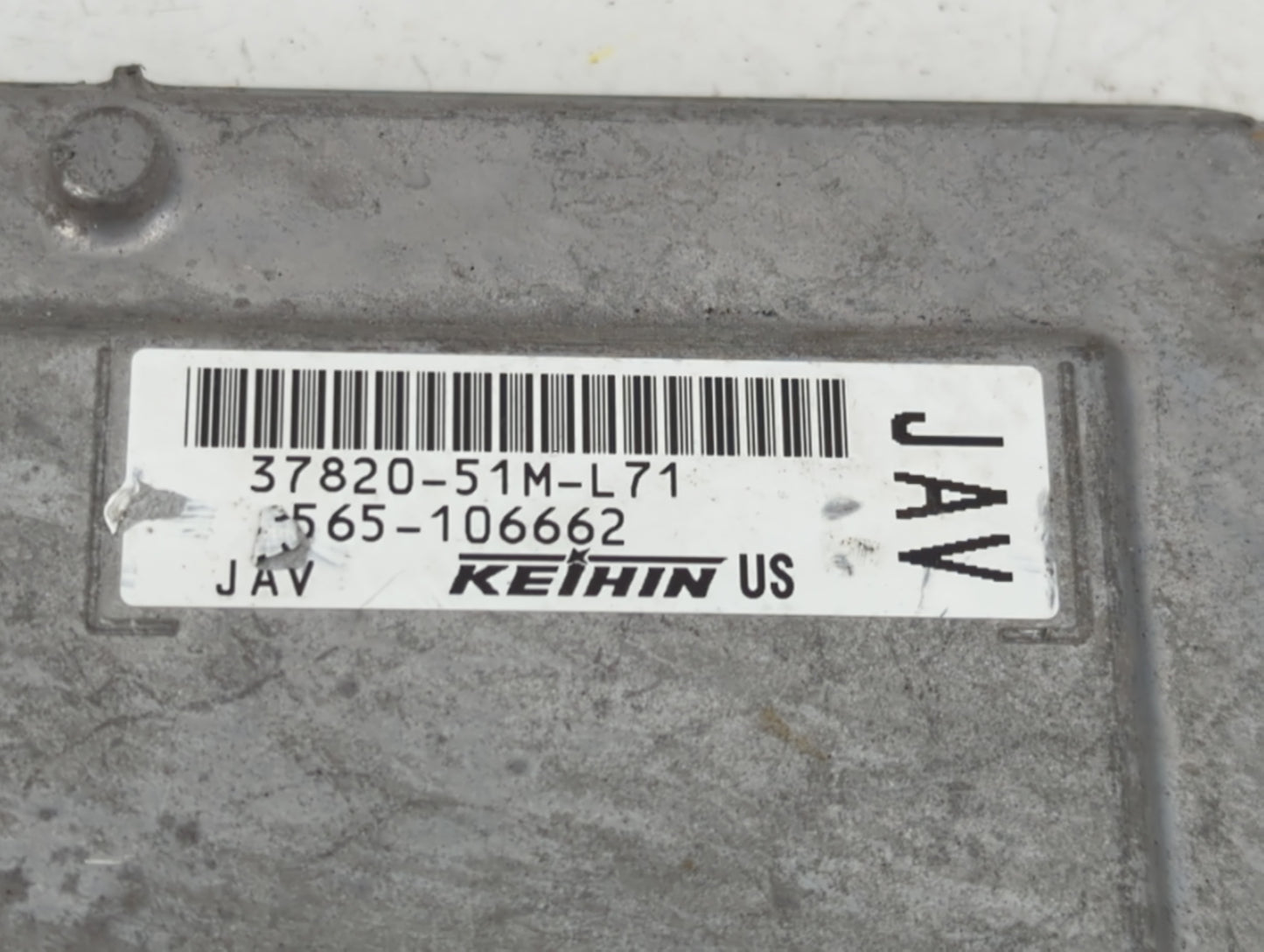 2019 Honda Hr-V PCM Engine Control Computer ECU ECM PCU OEM P/N:37820-51M-L71 Fits OEM Used Auto Parts - Oemusedautoparts1.c