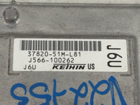 2019 Honda Hr-V PCM Engine Control Computer ECU ECM PCU OEM P/N:J566-100262 37820-51M-L81, 37820-51M-L91 Fits OEM Used Auto 