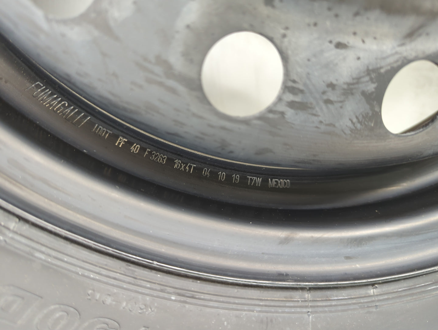 2016-2022 Honda Hr-v Spare Donut Tire Wheel Rim Oem - Oemusedautoparts1.com