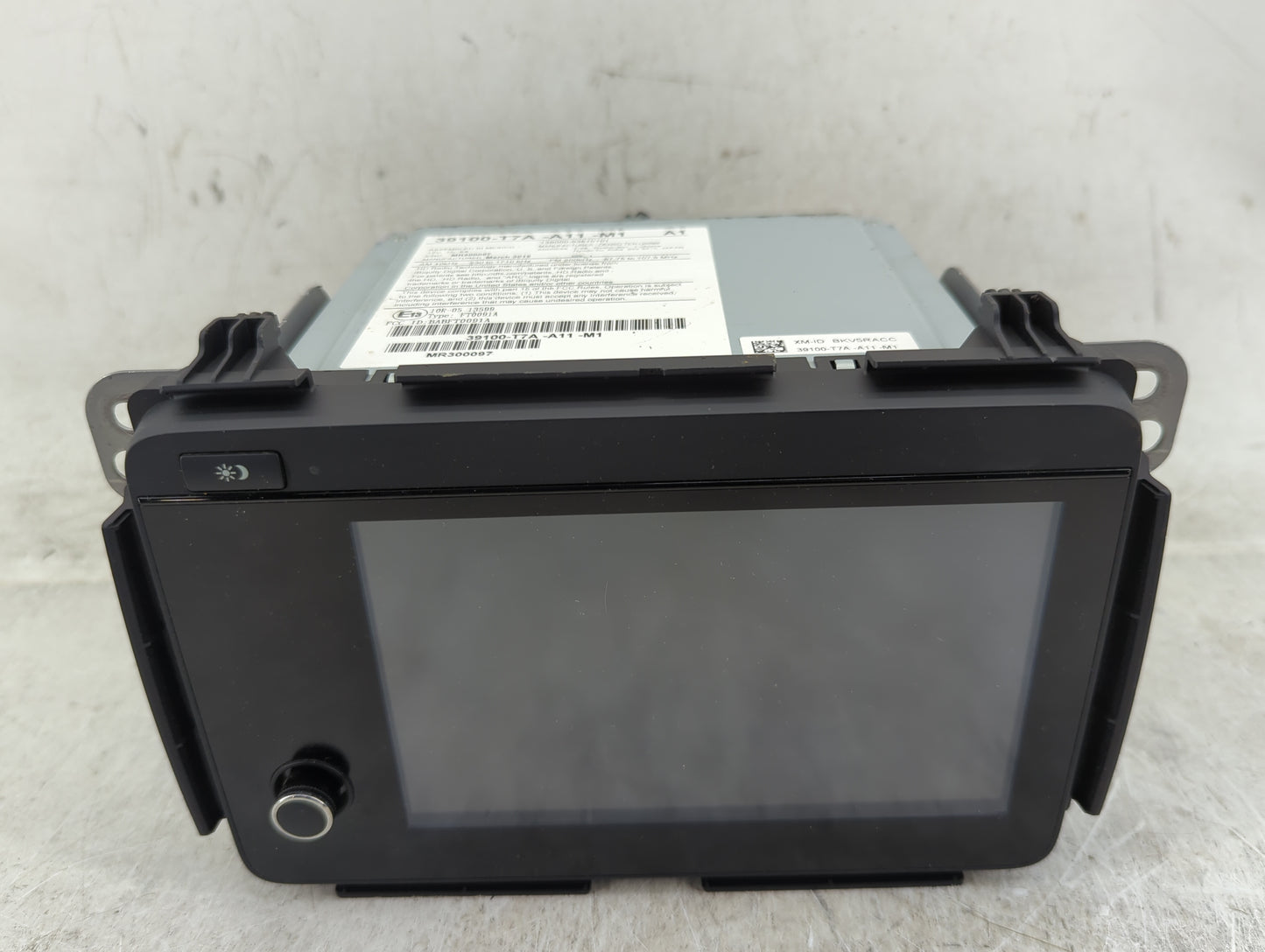 2019-2022 Honda Hr-V Radio AM FM Cd Player Receiver Replacement P/N:39100-T7A-A11-M1 139000-9810101 Fits Fits 2019 2020 2021