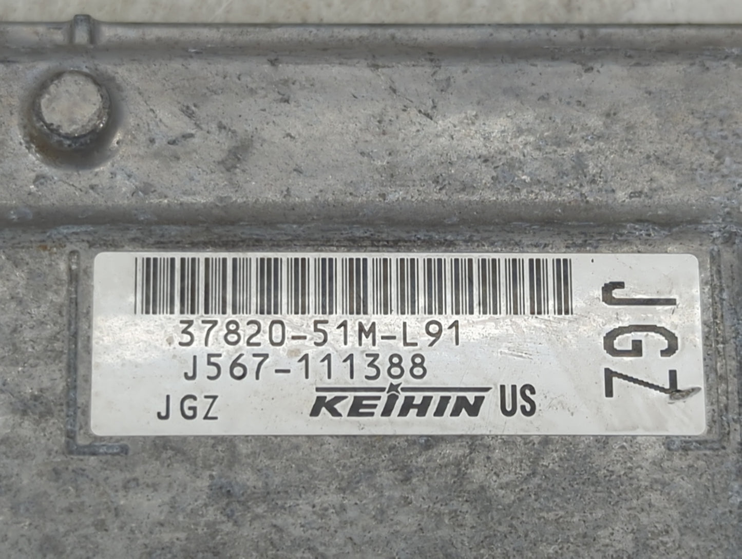 2019 Honda Hr-V PCM Engine Control Computer ECU ECM PCU OEM P/N:37820-51M-L91 J567-111388 Fits OEM Used Auto Parts - Oemused