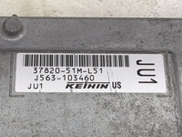 2019 Honda Hr-V PCM Engine Control Computer ECU ECM PCU OEM P/N:37820-51M-L51 J563-103460 Fits OEM Used Auto Parts - Oemused
