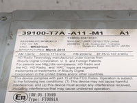 2019-2022 Honda Hr-V Radio AM FM Cd Player Receiver Replacement P/N:39100-T7A-A11-M1 139000-93810101 Fits Fits 2019 2020 202