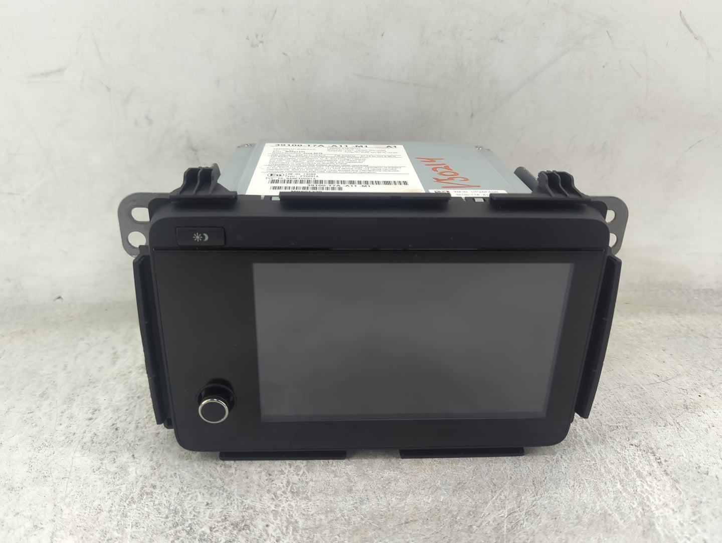 2019-2022 Honda Hr-V Radio AM FM Cd Player Receiver Replacement P/N:39100-T7A-A11-M1 139000-9381B101 Fits Fits 2019 2020 202
