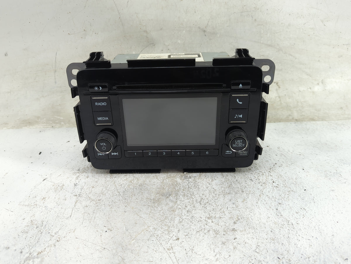 2019-2022 Honda Hr-V Radio AM FM Cd Player Receiver Replacement P/N:39100-T7W-A911-M1 CV-CHV8N0JX Fits Fits 2019 2020 2021 2