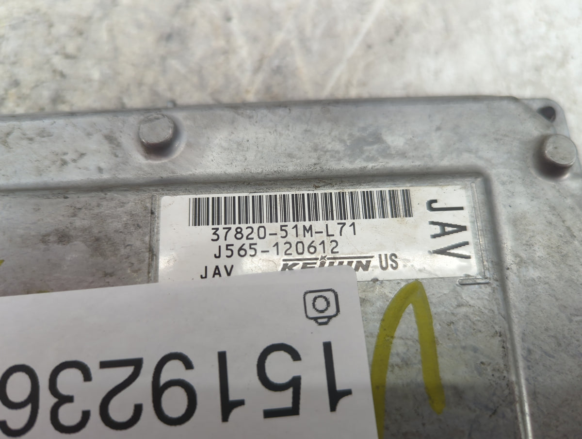 2019 Honda Hr-V PCM Engine Control Computer ECU ECM PCU OEM P/N:37820-51M-L71 J565-120612 OEM Used Auto Parts - Oemusedautop