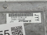 2019 Honda Hr-V PCM Engine Control Computer ECU ECM PCU OEM P/N:37820-51M-L61 37820-51M-L71 Fits OEM Used Auto Parts - Oemus