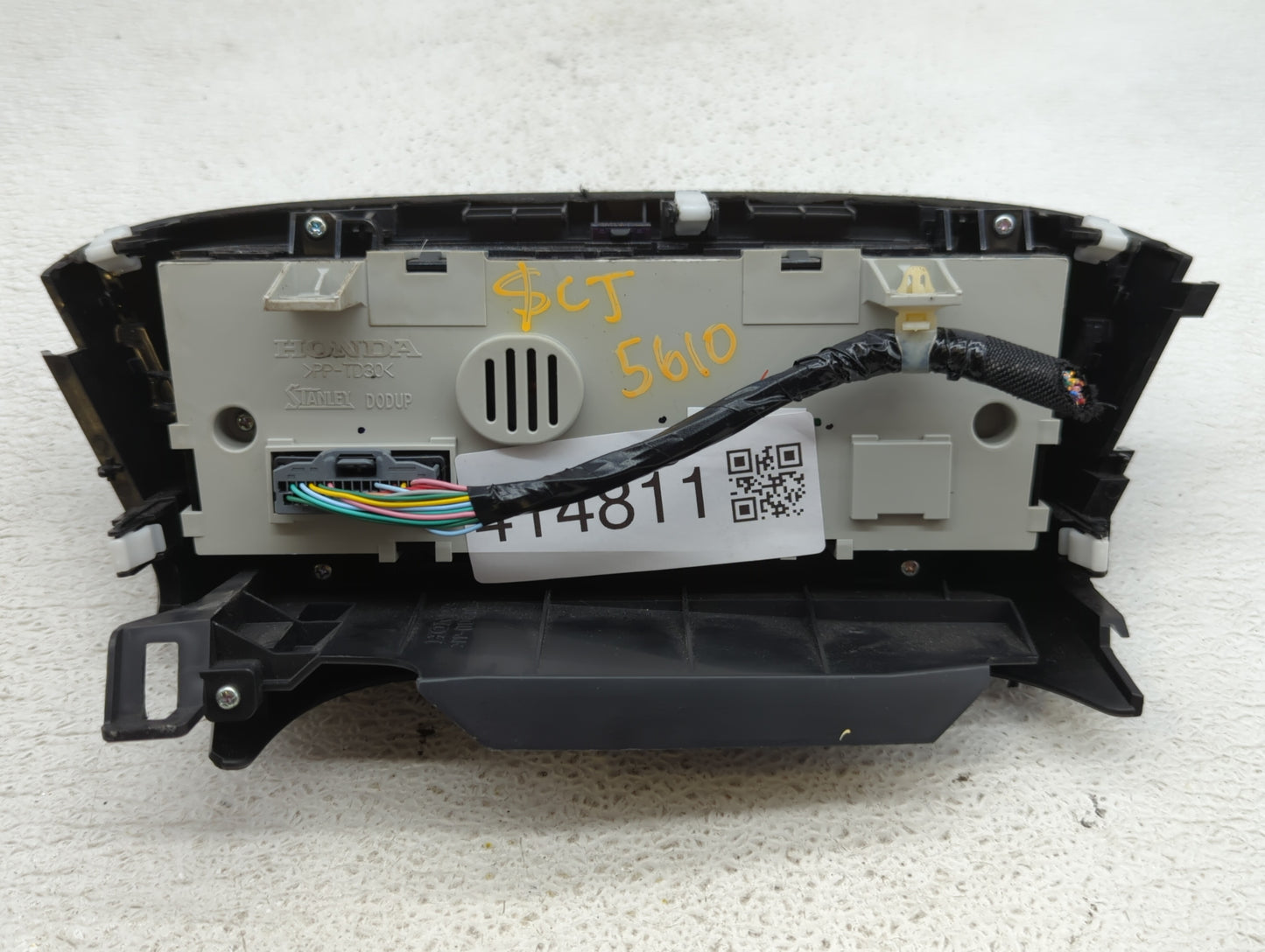 2016-2022 Honda Hr-V Climate Control Module Temperature AC/Heater Replacement P/N:79600T7W A840M1 T7W A0 Fits OEM Used Auto 