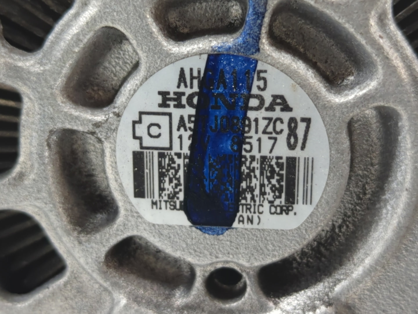 2019-2022 Honda Hr-V Alternator Replacement Generator Charging Assembly Engine OEM Fits Fits 2019 2020 2021 2022 OEM Used Au