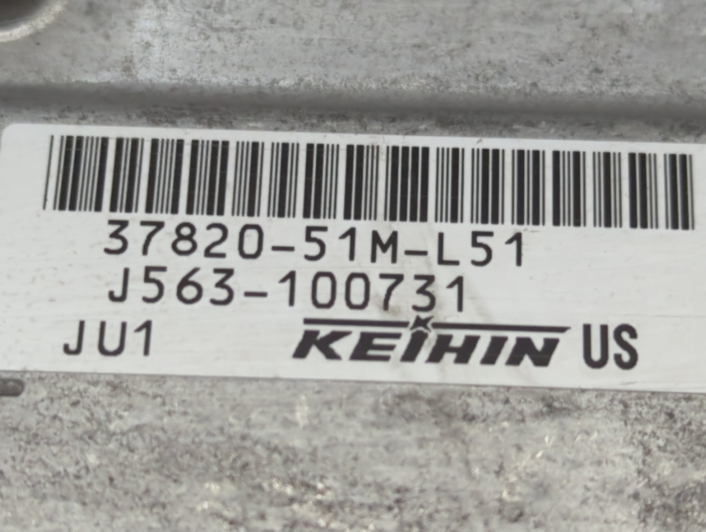 2019 Honda Hr-V PCM Engine Control Computer ECU ECM PCU OEM P/N:37820-51M-L71 37820-51M-L51, 37820-51M-L61 Fits OEM Used Aut