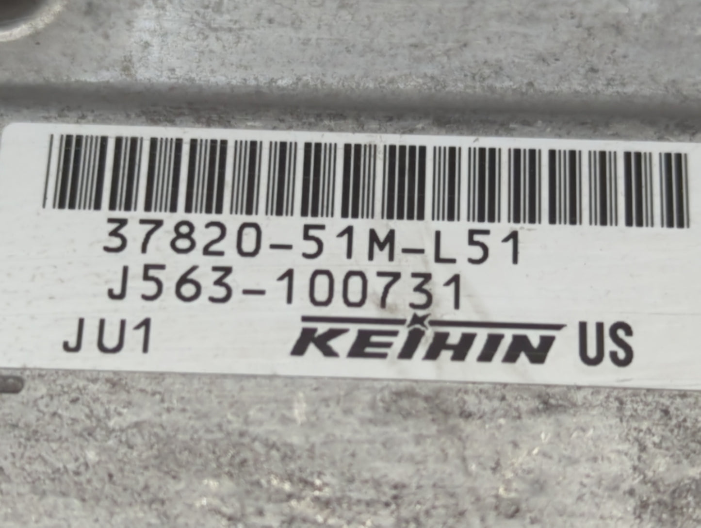 2019 Honda Hr-V PCM Engine Control Computer ECU ECM PCU OEM P/N:37820-51M-L71 37820-51M-L51, 37820-51M-L61 Fits OEM Used Aut
