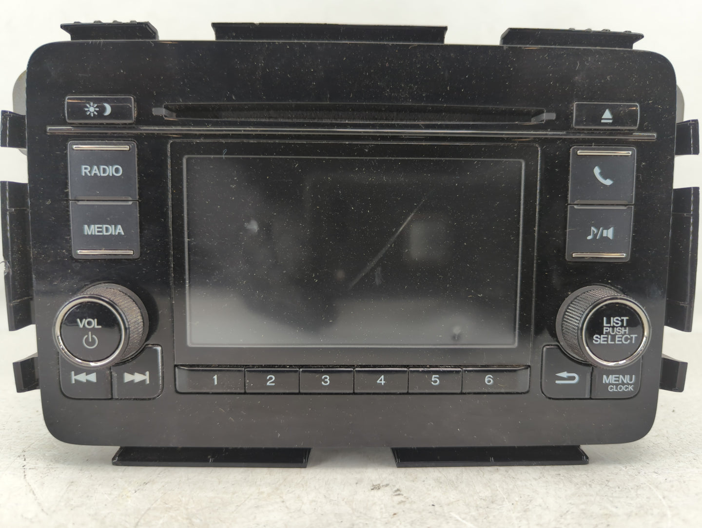 2019-2020 Honda Hr-V Radio AM FM Cd Player Receiver Replacement P/N:39100-T7W-A911-M1 Fits Fits 2019 2020 OEM Used Auto Part