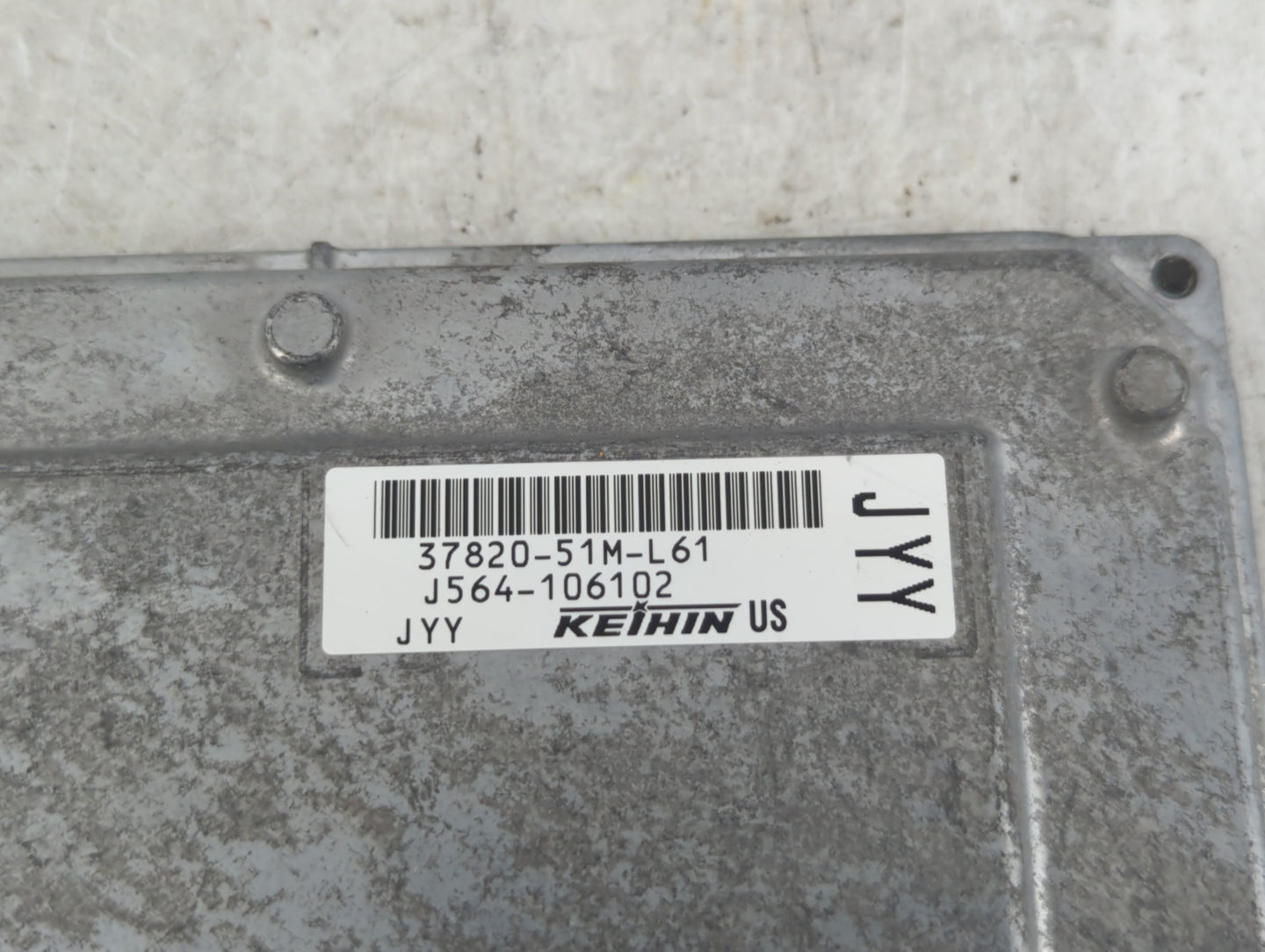 2019 Honda Hr-V PCM Engine Control Computer ECU ECM PCU OEM P/N:J564-106102 97820-51M-L61 Fits OEM Used Auto Parts - Oemused