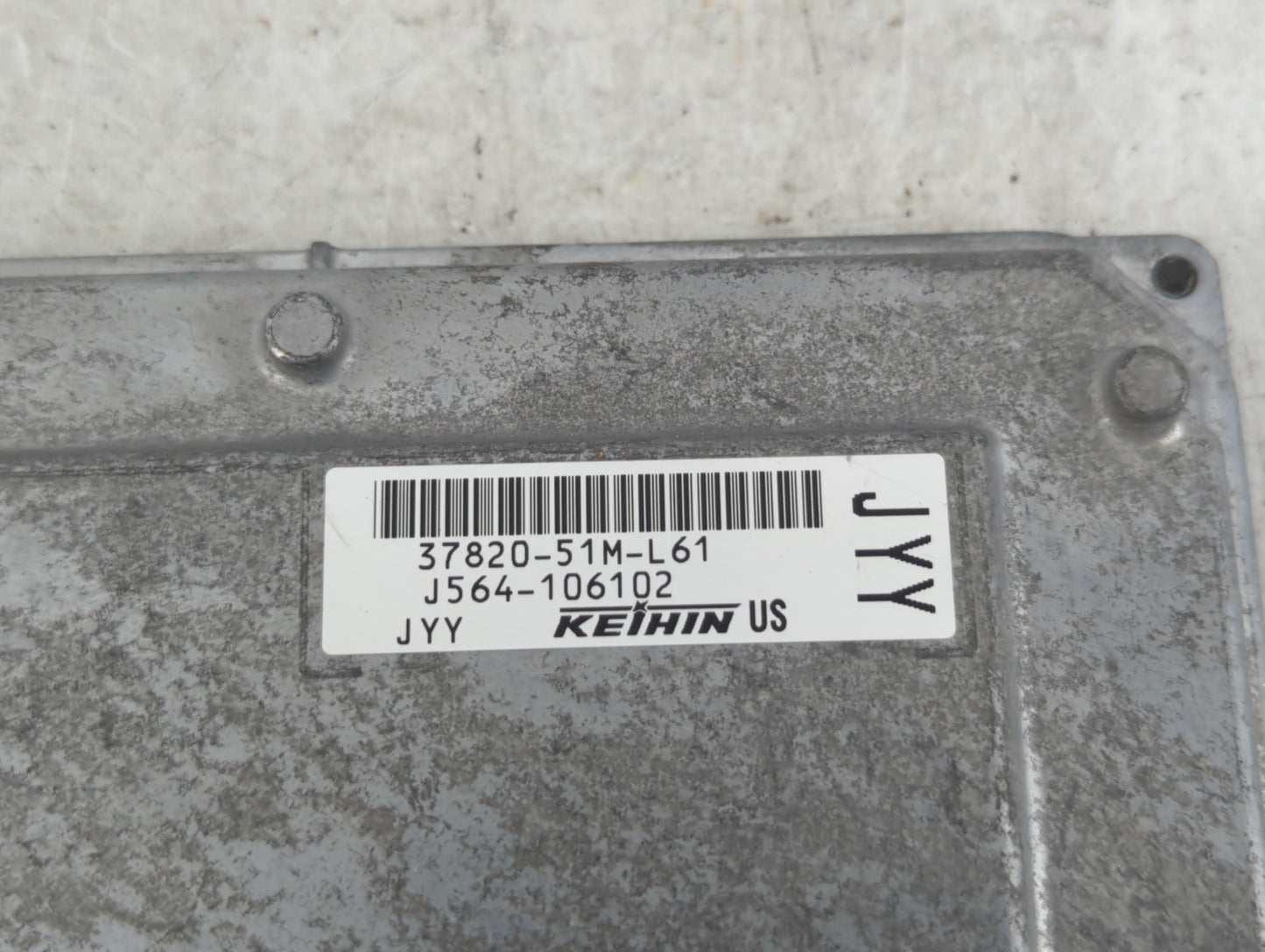 2019 Honda Hr-V PCM Engine Control Computer ECU ECM PCU OEM P/N:J564-106102 97820-51M-L61 Fits OEM Used Auto Parts - Oemused