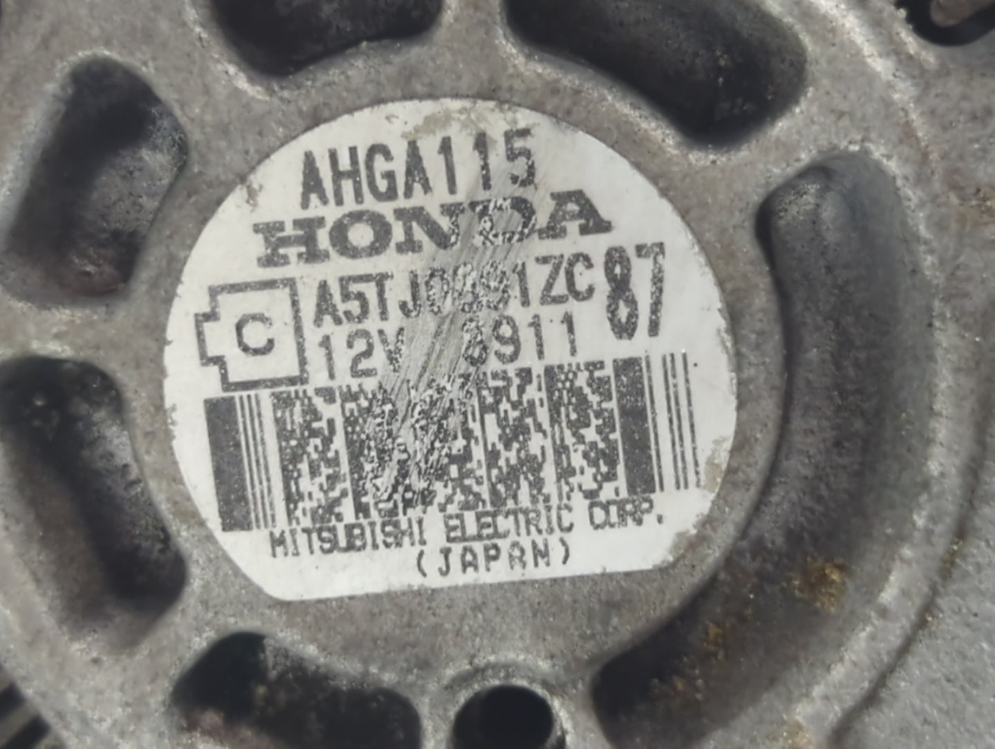 2019-2022 Honda Hr-V Alternator Replacement Generator Charging Assembly Engine OEM P/N:A5TJ001ZC Fits Fits 2019 2020 2021 20