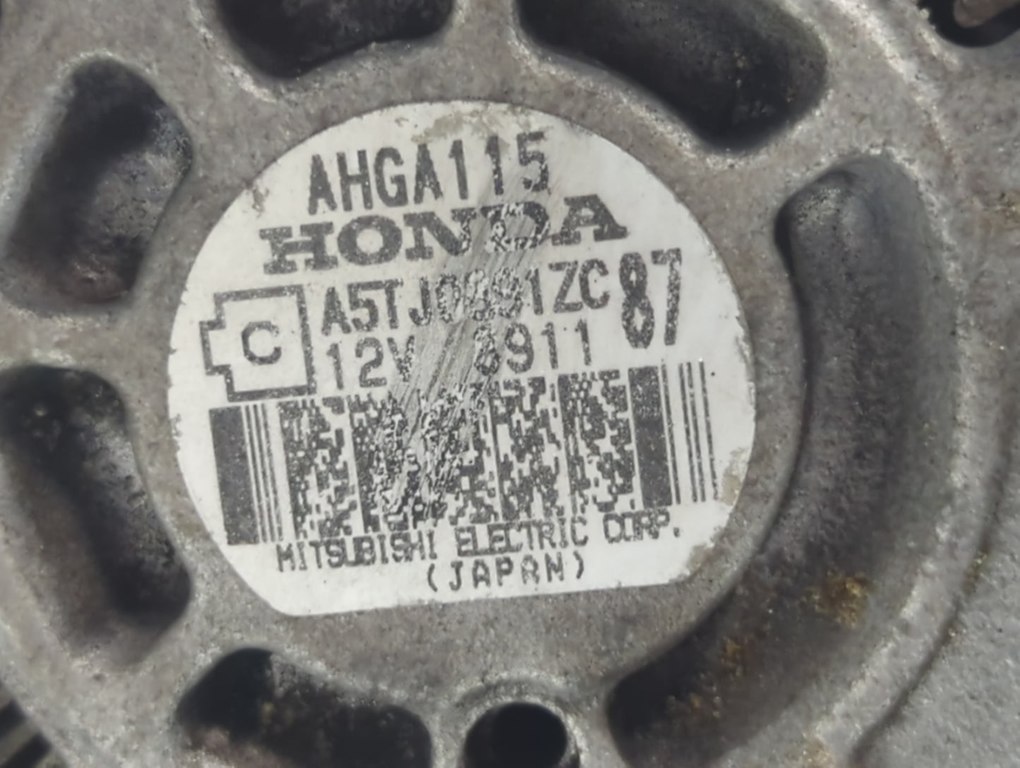 2019-2022 Honda Hr-V Alternator Replacement Generator Charging Assembly Engine OEM P/N:A5TJ001ZC Fits Fits 2019 2020 2021 20