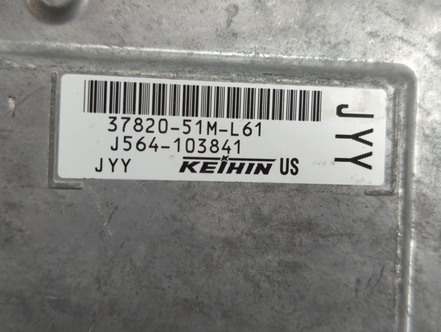 2019 Honda Hr-V PCM Engine Control Computer ECU ECM PCU OEM P/N:J564-105410 37820-51M-L61 Fits OEM Used Auto Parts - Oemused