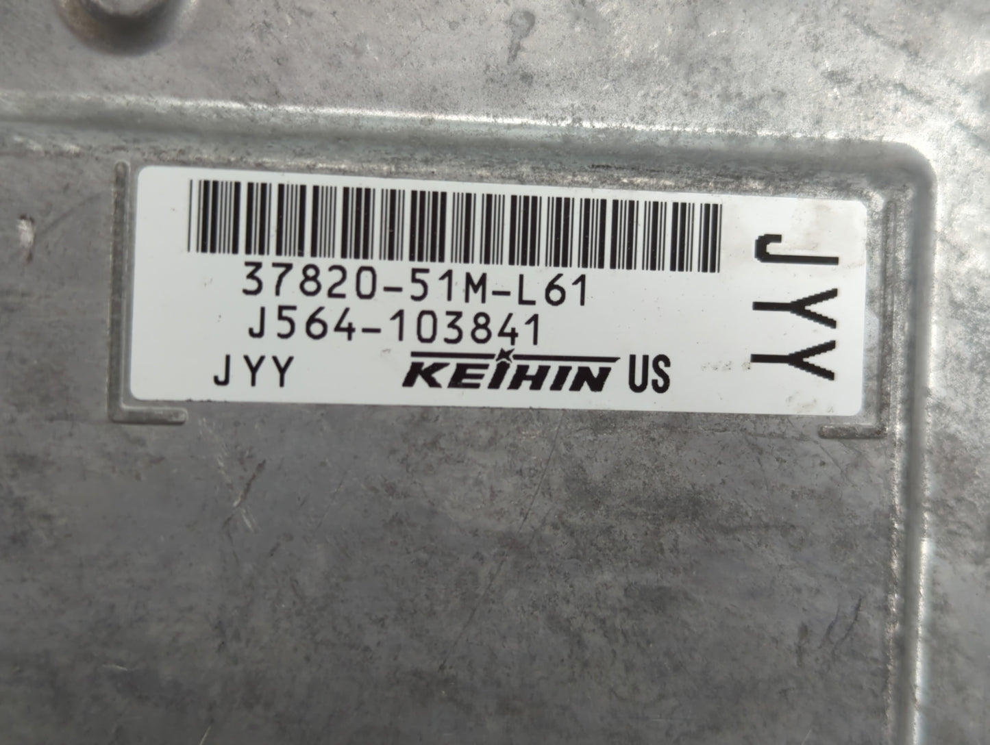2019 Honda Hr-V PCM Engine Control Computer ECU ECM PCU OEM P/N:J564-105410 37820-51M-L61 Fits OEM Used Auto Parts - Oemused