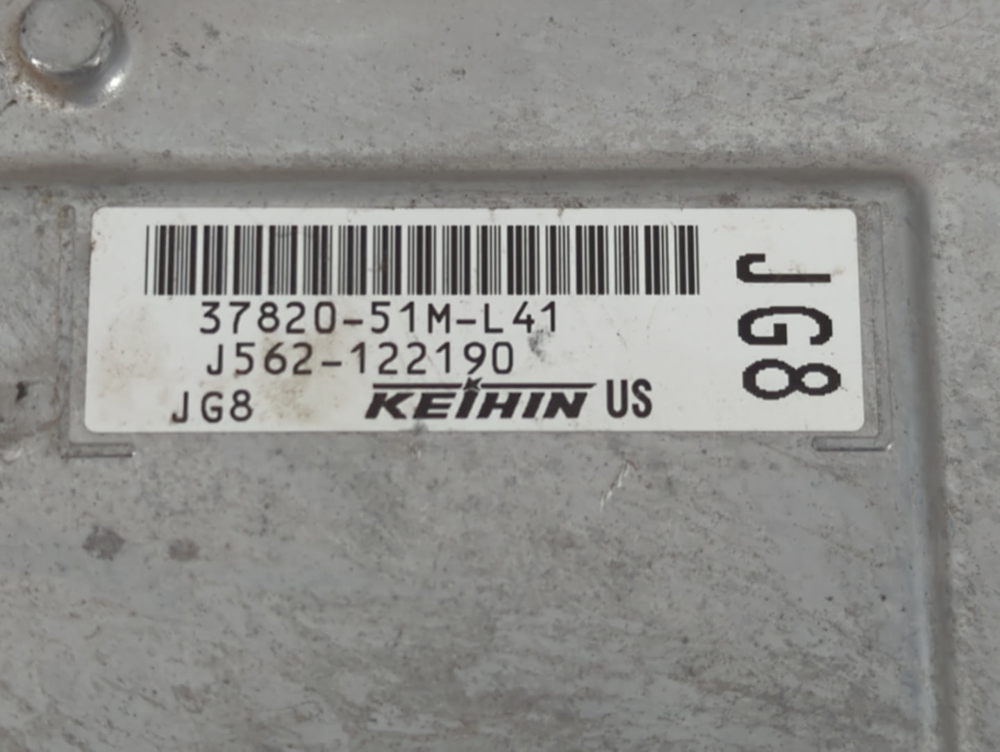 2019 Honda Hr-V PCM Engine Control Computer ECU ECM PCU OEM P/N:J562-122190 37820-51M-L41 Fits OEM Used Auto Parts - Oemused