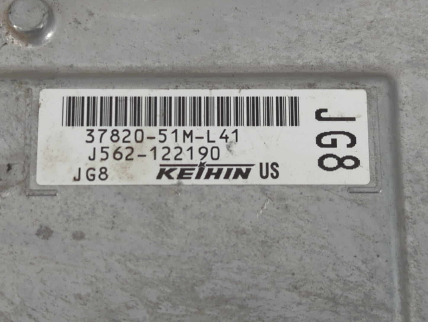 2019 Honda Hr-V PCM Engine Control Computer ECU ECM PCU OEM P/N:J562-122190 37820-51M-L41 Fits OEM Used Auto Parts - Oemused