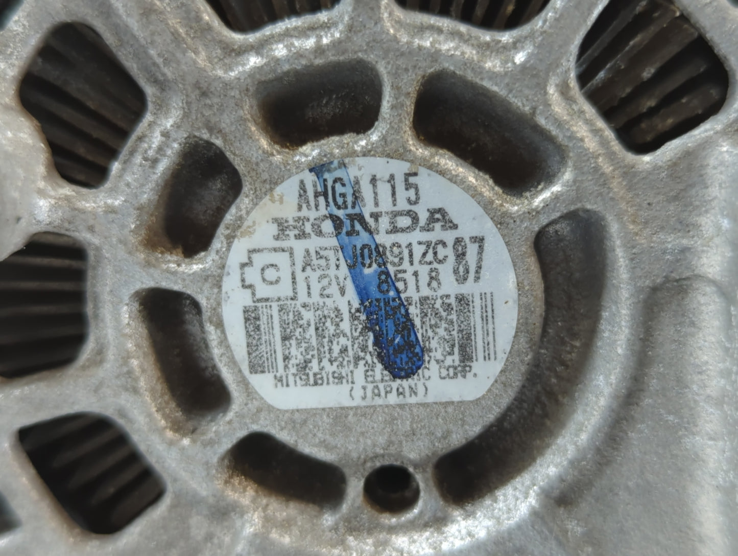 2019-2022 Honda Hr-V Alternator Replacement Generator Charging Assembly Engine OEM P/N:A5TU0891ZC Fits Fits 2019 2020 2021 2