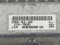 2019 Honda Insight PCM Engine Control Computer ECU ECM PCU OEM P/N:37820-6L2-A53 J119-134281 Fits OEM Used Auto Parts - Oemu