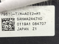 2019 Honda Insight Climate Control Module Temperature AC/Heater Replacement P/N:79610-TXM-A012-M1 Fits OEM Used Auto Parts -