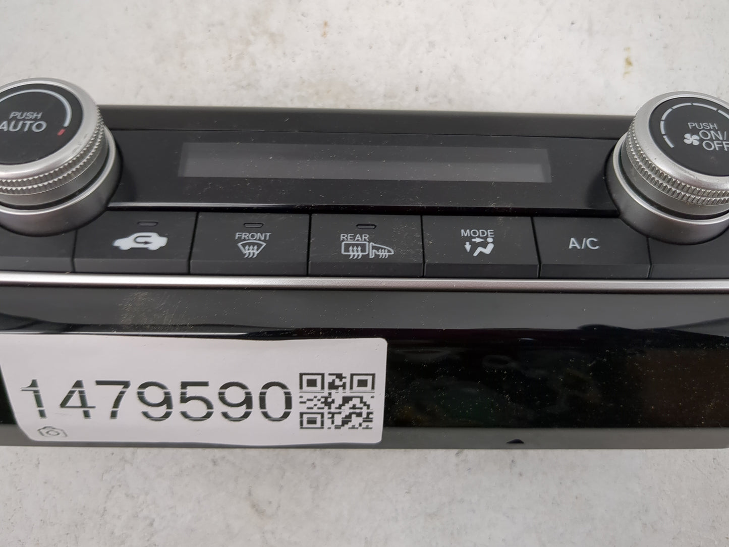 2019-2022 Honda Insight Climate Control Module Temperature AC/Heater Replacement P/N:79610-TXM-A012-M1 Fits OEM Used Auto Pa