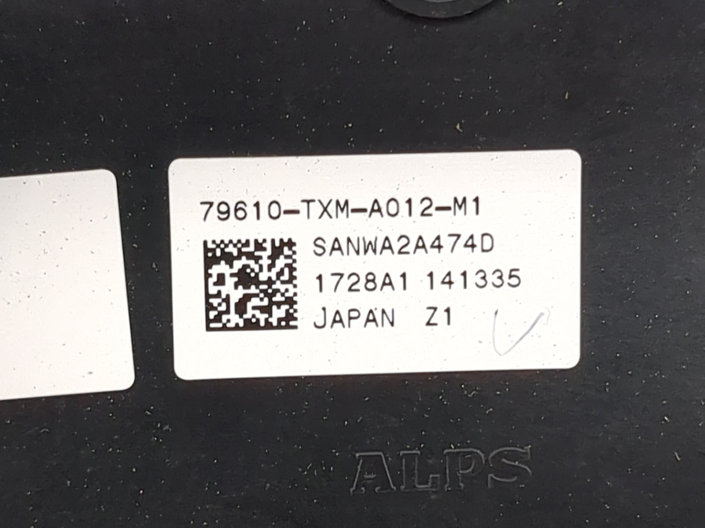 2019-2022 Honda Insight Climate Control Module Temperature AC/Heater Replacement P/N:79610-TXM-A012-M1 Fits OEM Used Auto Pa