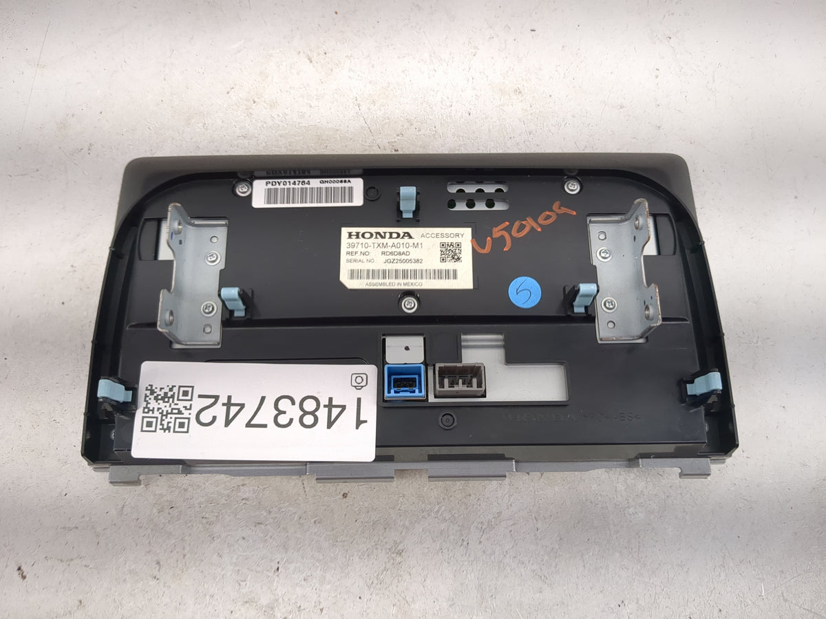 2019 Honda Insight Information Radio Display Screen - Oemusedautoparts1.com
