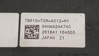 2019-2022 Honda Insight Climate Control Module Temperature AC/Heater Replacement Fits Fits 2019 2020 2021 2022 OEM Used Auto