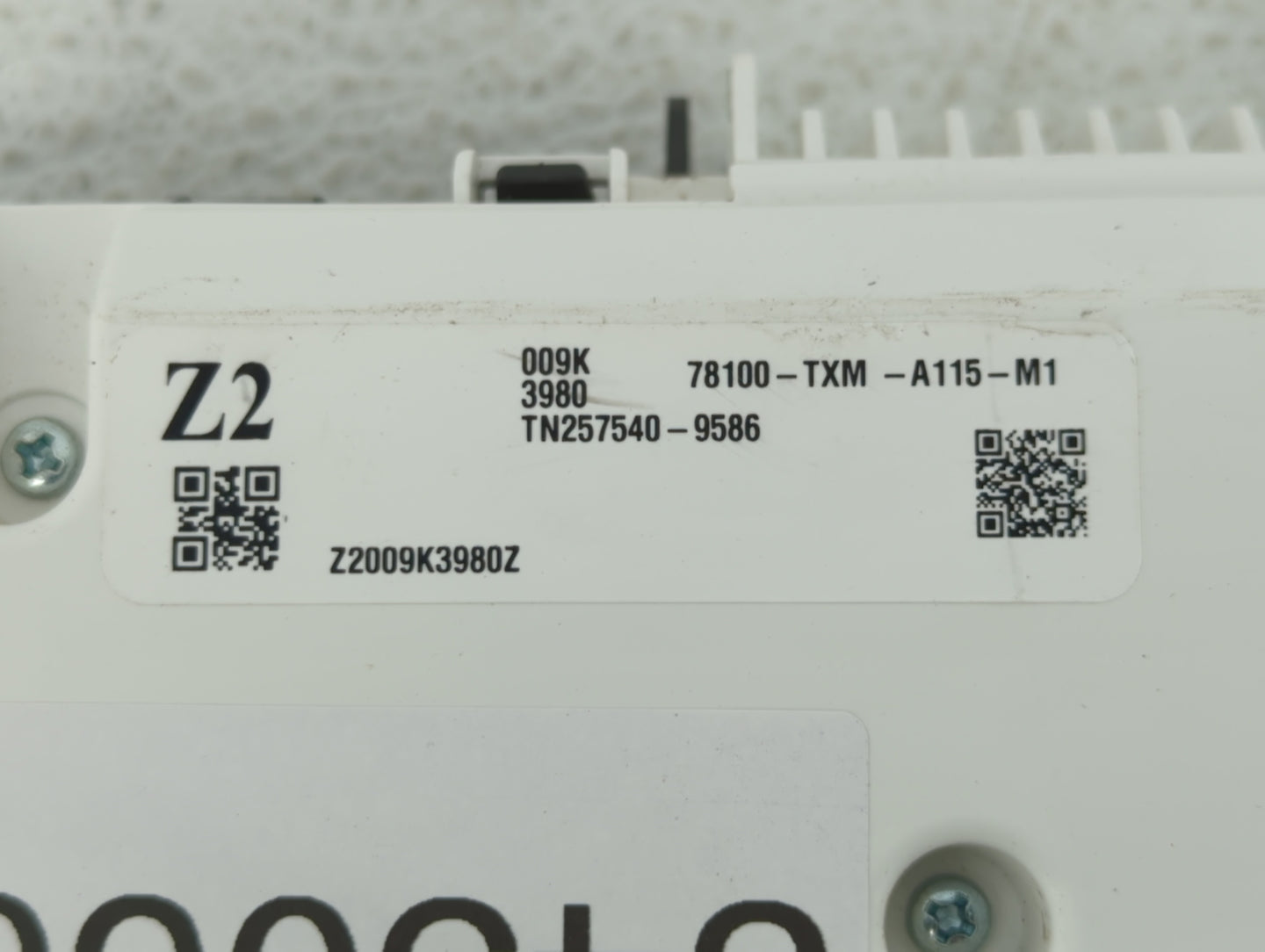 2019 Honda Insight Instrument Cluster Speedometer Gauges P/N:78100-TXM-A115-M1 Fits OEM Used Auto Parts - Oemusedautoparts1.