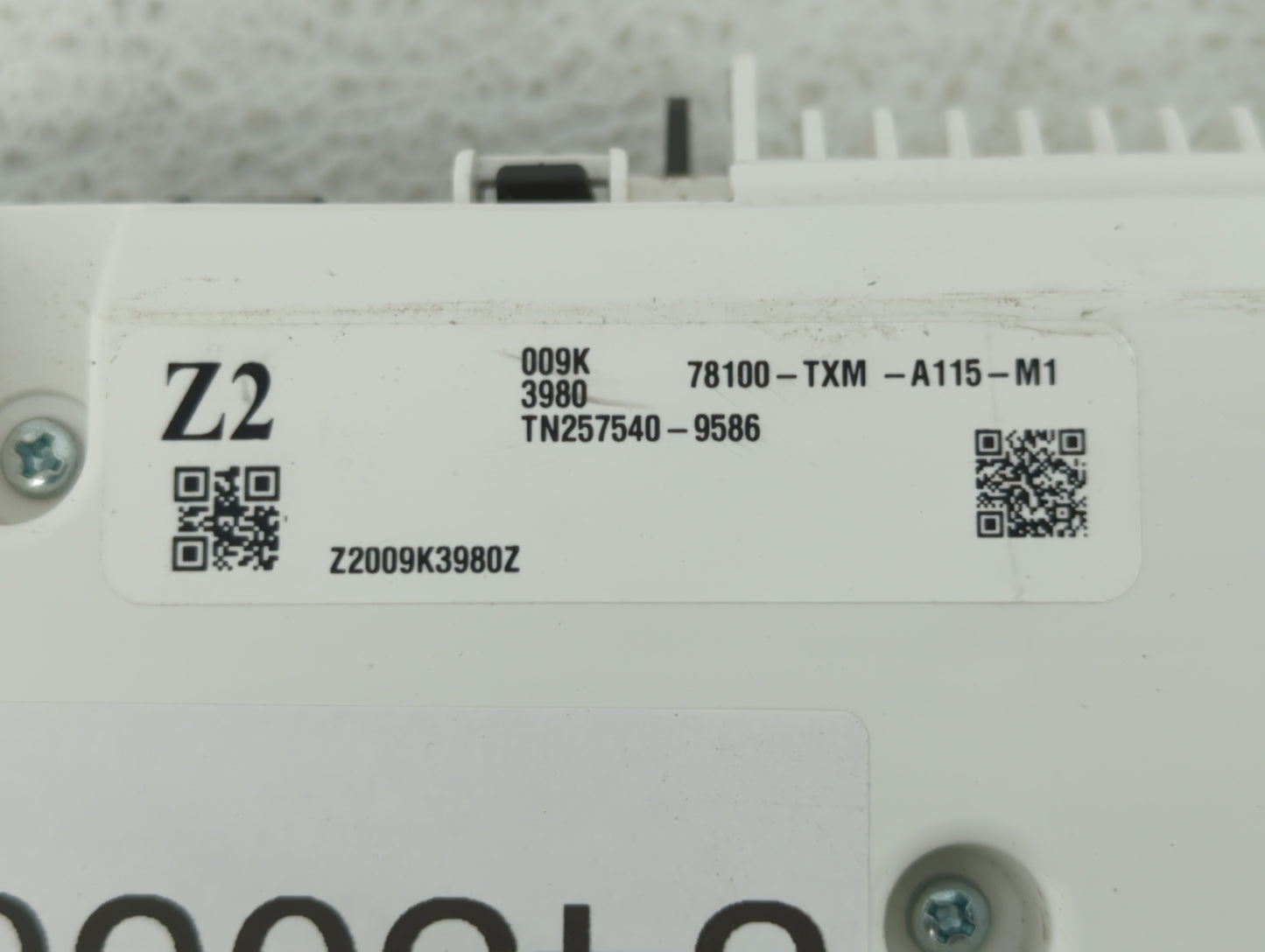 2019 Honda Insight Instrument Cluster Speedometer Gauges P/N:78100-TXM-A115-M1 Fits OEM Used Auto Parts - Oemusedautoparts1.