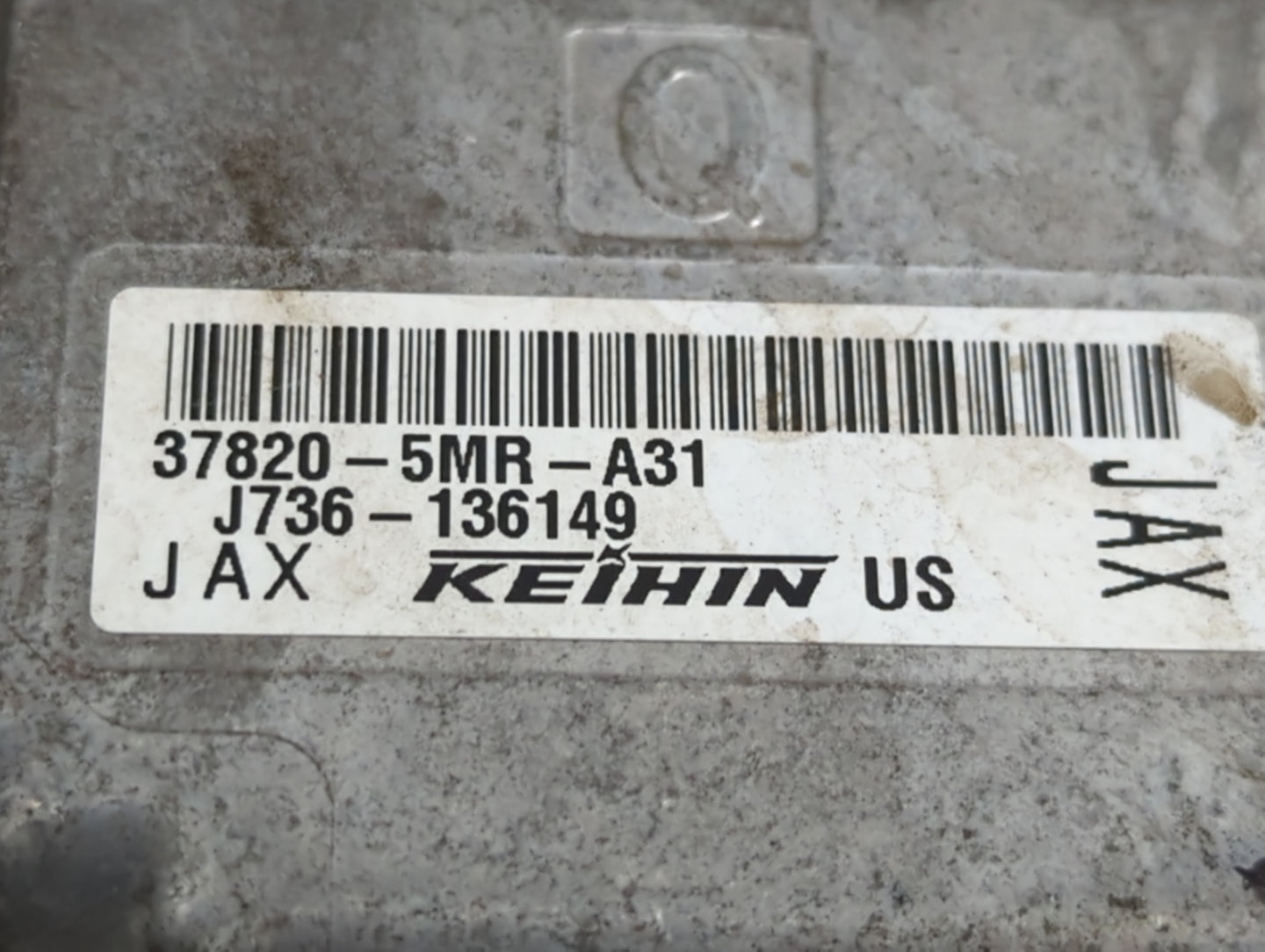 2019 Honda Odyssey PCM Engine Control Computer ECU ECM PCU OEM P/N:J736-136149 J736-128020, 37820-5MR-A31 Fits OEM Used Auto