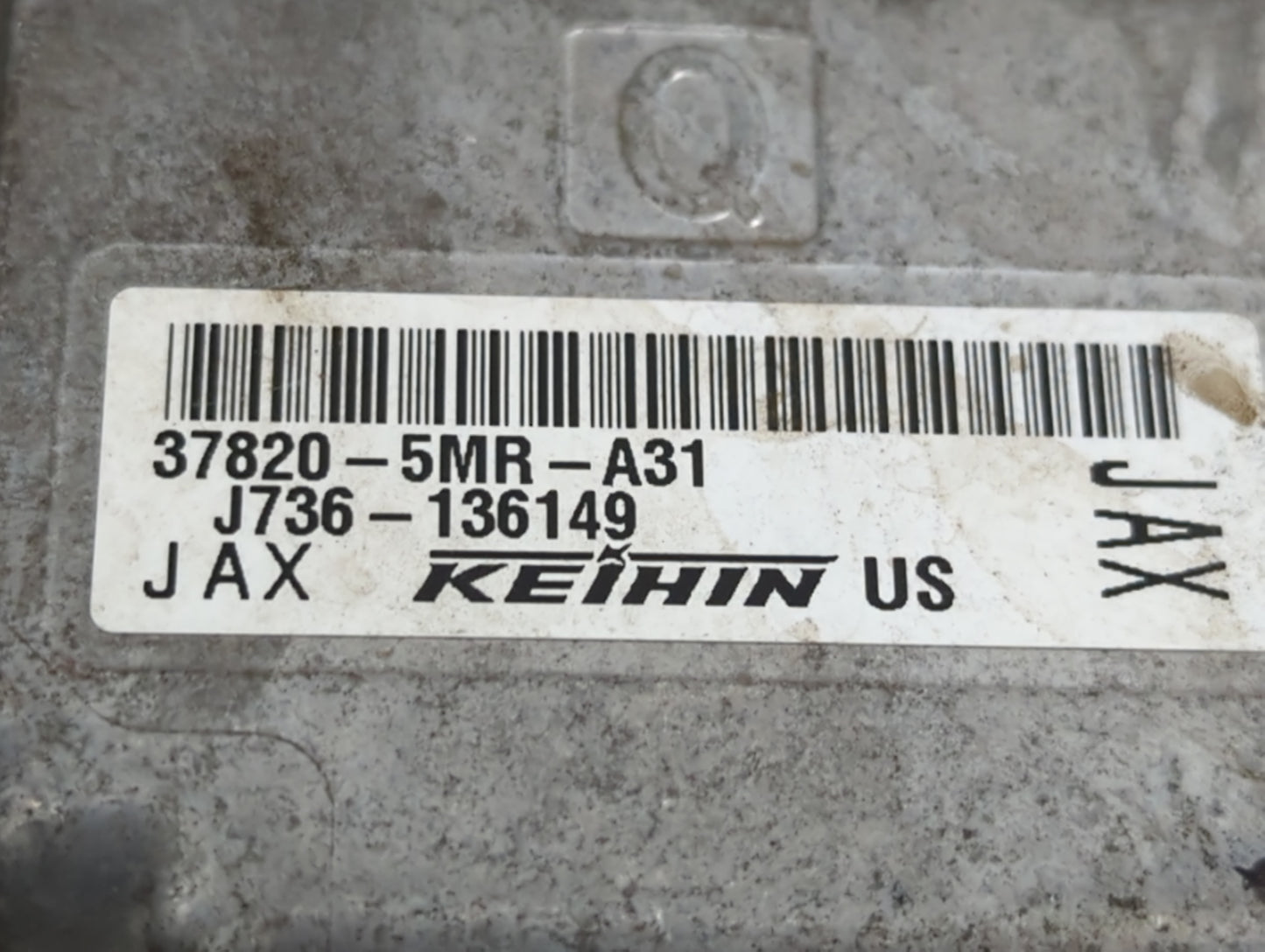 2019 Honda Odyssey PCM Engine Control Computer ECU ECM PCU OEM P/N:J736-136149 J736-128020, 37820-5MR-A31 Fits OEM Used Auto
