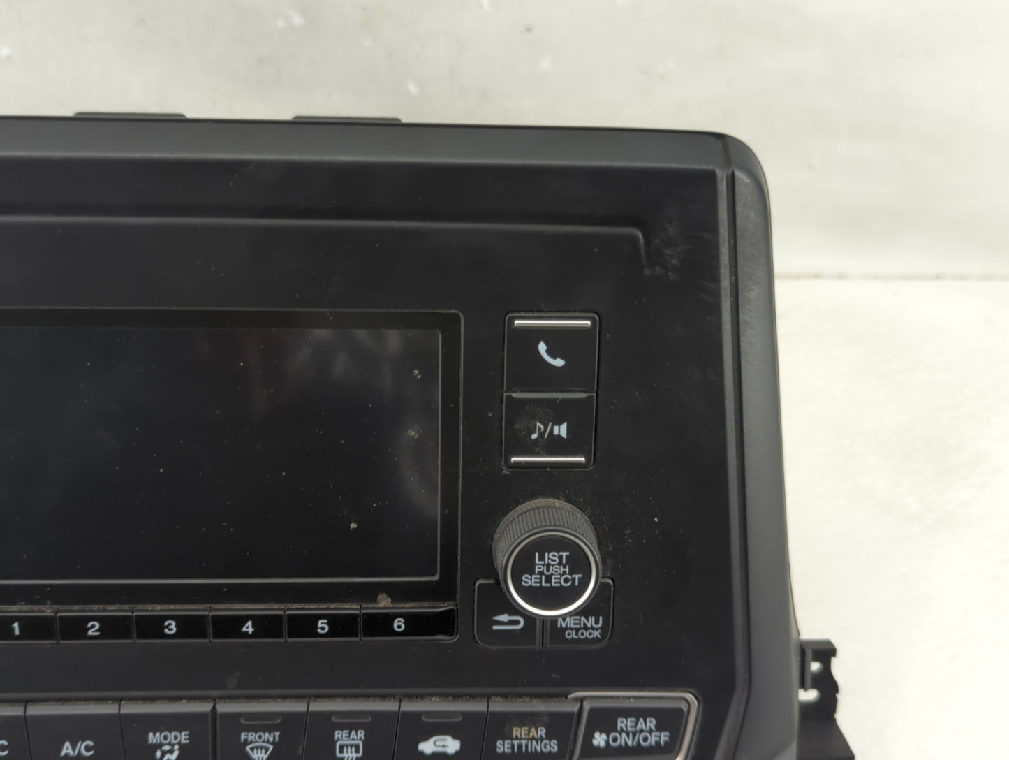 2019 Honda Odyssey Radio AM FM Cd Player Receiver Replacement P/N:39100-THR-A12 Fits OEM Used Auto Parts - Oemusedautoparts1