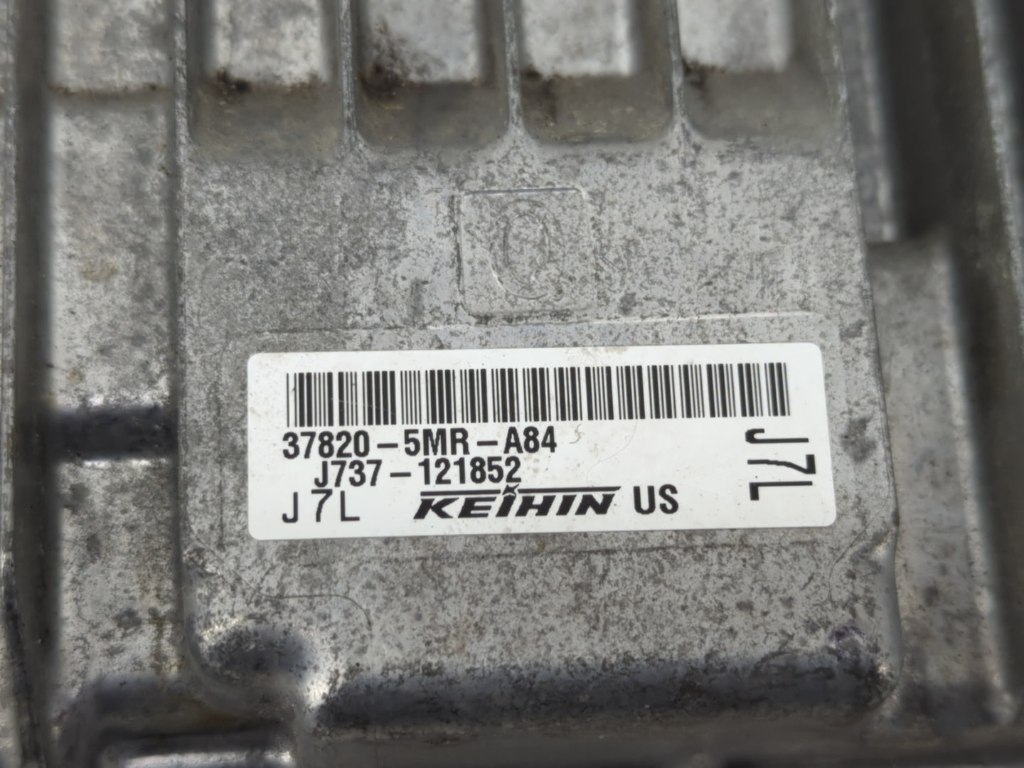 2019 Honda Odyssey PCM Engine Control Computer ECU ECM PCU OEM P/N:37820-5MR-A84 Fits OEM Used Auto Parts - Oemusedautoparts