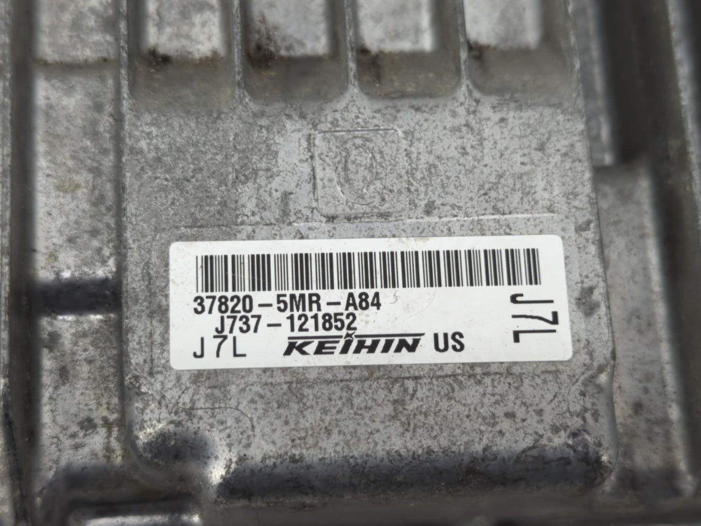 2019 Honda Odyssey PCM Engine Control Computer ECU ECM PCU OEM P/N:37820-5MR-A84 Fits OEM Used Auto Parts - Oemusedautoparts