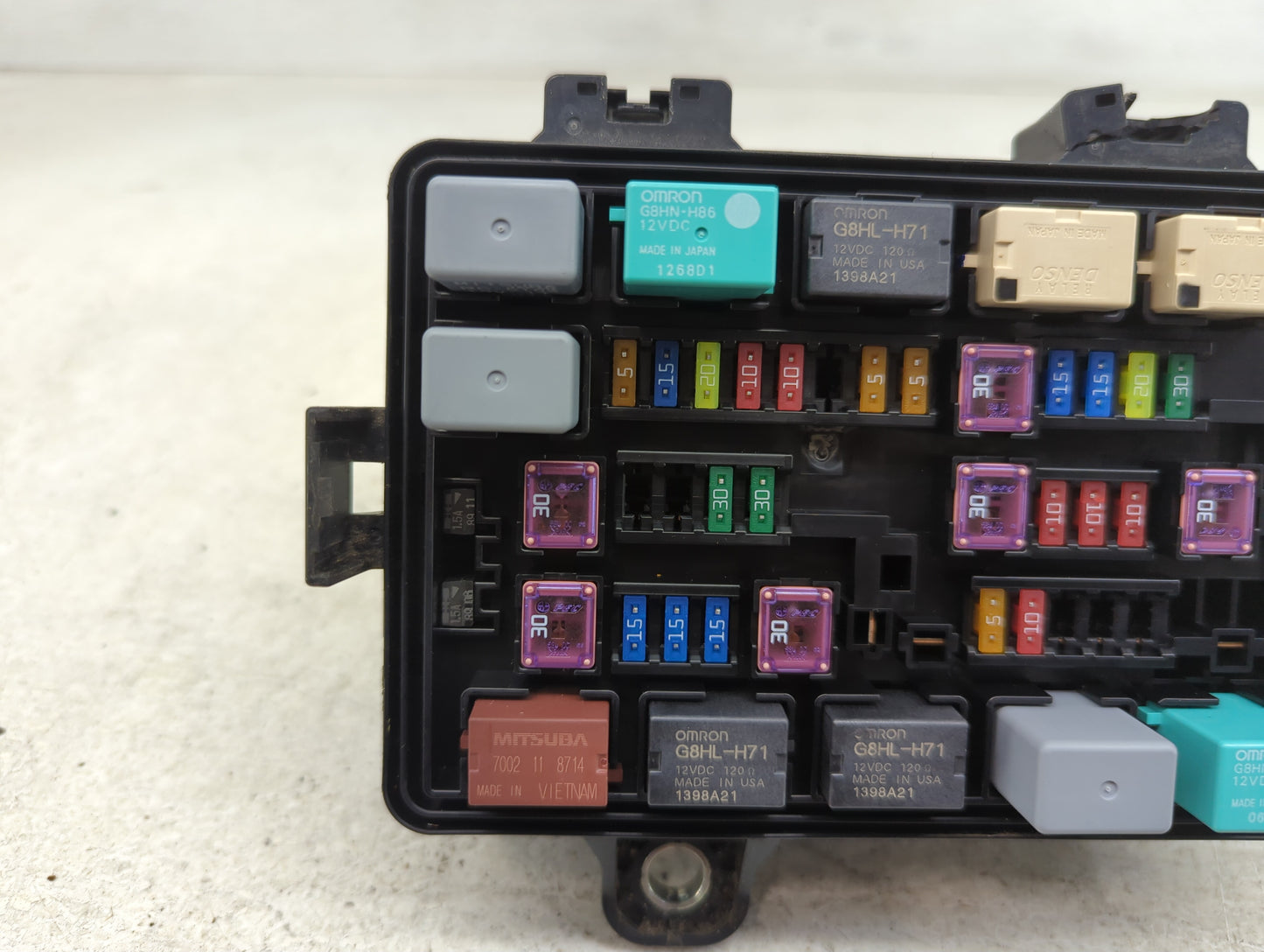 2019 Honda Odyssey Fusebox Fuse Box Panel Relay Module P/N:7171-4924-30 Fits OEM Used Auto Parts - Oemusedautoparts1.com