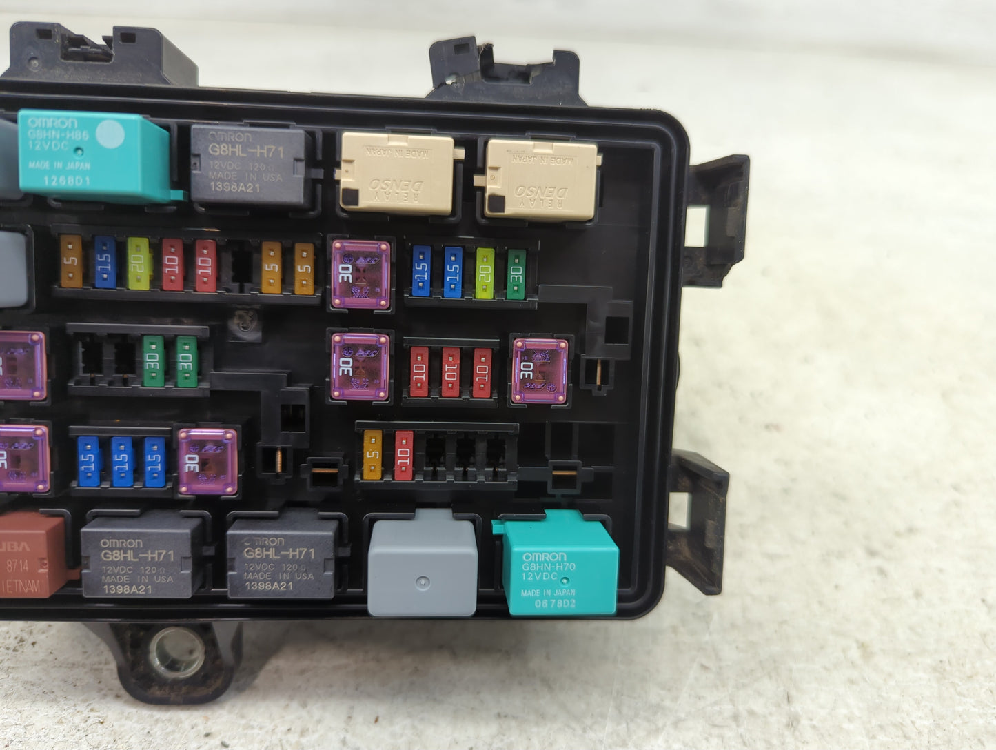 2019 Honda Odyssey Fusebox Fuse Box Panel Relay Module P/N:7171-4924-30 Fits OEM Used Auto Parts - Oemusedautoparts1.com
