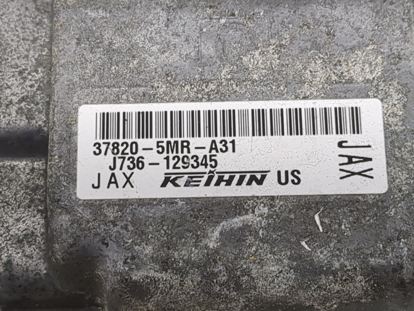 2019 Honda Odyssey PCM Engine Control Computer ECU ECM PCU OEM P/N:37820-5MR-A31 Fits OEM Used Auto Parts - Oemusedautoparts