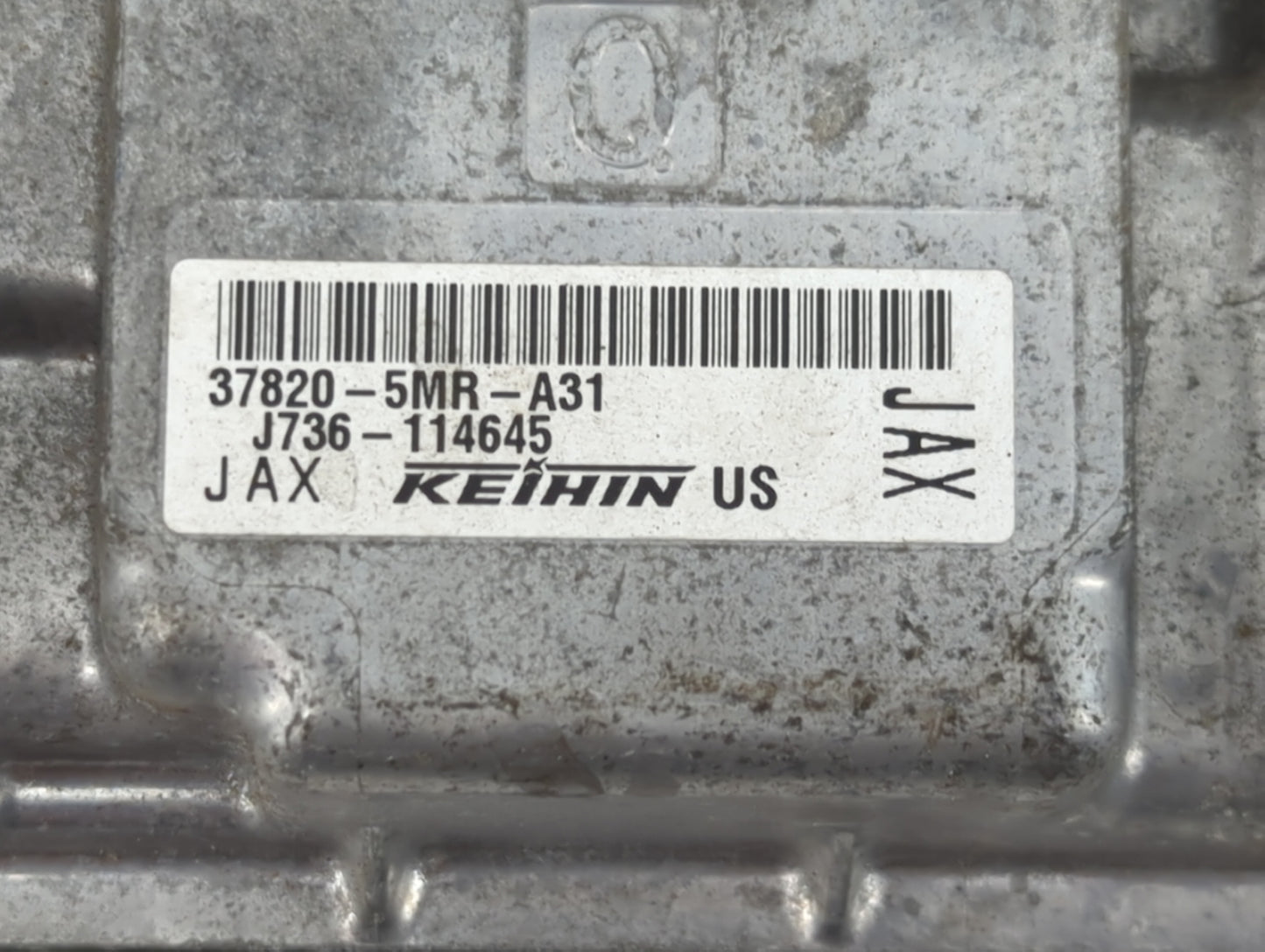 2019 Honda Odyssey PCM Engine Control Computer ECU ECM PCU OEM P/N:37820-5MR-A31 Fits OEM Used Auto Parts - Oemusedautoparts
