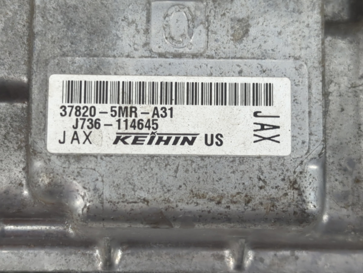 2019 Honda Odyssey PCM Engine Control Computer ECU ECM PCU OEM P/N:37820-5MR-A31 Fits OEM Used Auto Parts - Oemusedautoparts